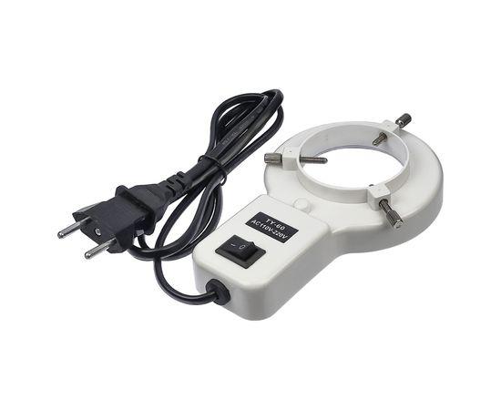 Кільцева підсвітка Kaisi LED, для мікроскопів серії XTX, AC 220V, фото 1