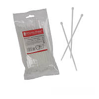 Стяжка кабельная Белый 4х150 мм 100шт./п. BE