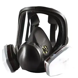 Повнолицева маска респіратор, протигаз типу 3M + фільтри