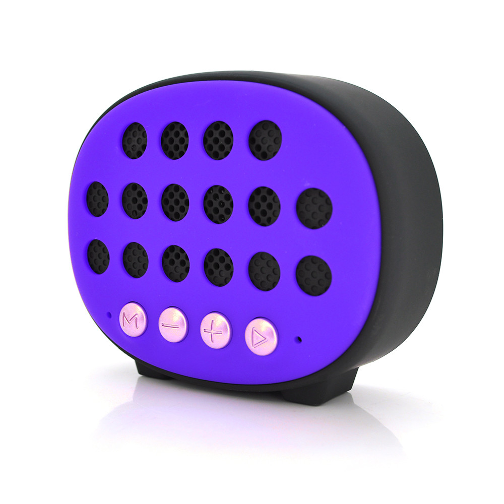 Колонка T9 Bluetooth 4.1 до 10m, 1х3W, 4Ω, 600mAh, ≥90dB, TF card/USB, DC 5V, Purple