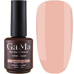 Камуфлююча база GaMa Cover Base №018 Almond, 15 мл мигдальна