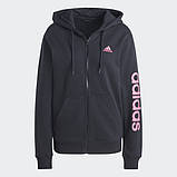 Жіноче худі Adidas Essentials Linear Full-Zip Sportswear(Артикул: IC5017), фото 3