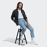 Жіноче худі Adidas Essentials Linear Full-Zip Sportswear(Артикул: IC5017), фото 4