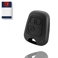 Кнопки ключа на 2 кнопки Citroen C1 C4 без лезвия