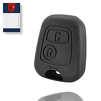 Корпус ключа на 2 кнопки Citroen C1 C2 C3 C4 Xsara Xsara Picasso Saxo под лезвие SX9 ( 8мм )