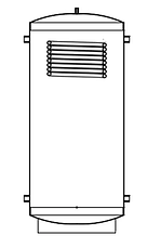 Теплоакумулятори Termo-Lux 800 л (без ізоляції) + теплообмінник., фото 2