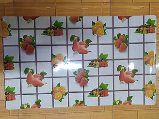 Салфетки -пластиковые ,односторонние для сервировки стола / водонепроницаемые /рисунки в ассортименте  60*90