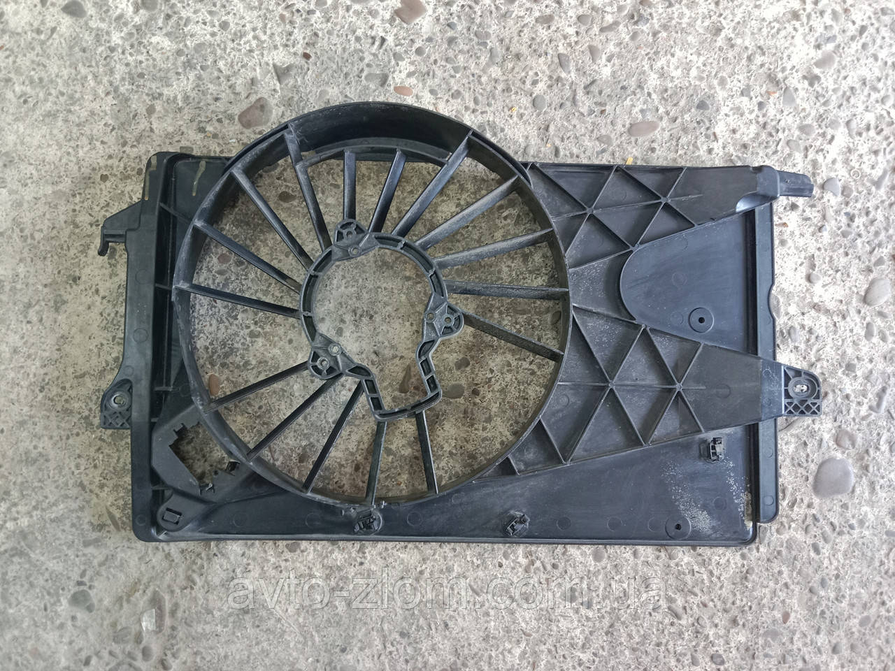 Дифузор Opel Meriva A, Опель Меріва А, 1,6 16V. 13127135., фото 1