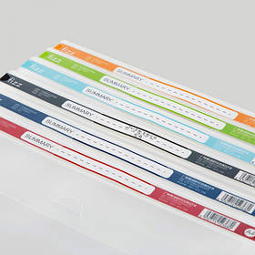 Папки для паперу Xiaomi Fizz File Office Storage Bag A4 Buckle Type File Bag 6 Pack