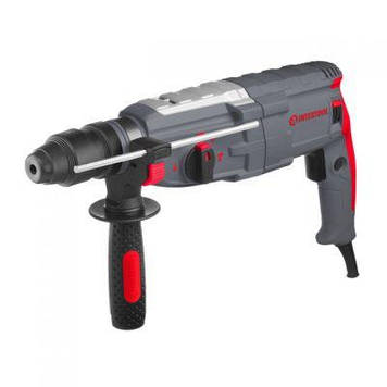 Перфоратор 1000 Вт, 3.5 Дж, 0-1300 об./хв, 0-5100 уд./хв, 3 режими, SDS plus, INTERTOOL DT-0186