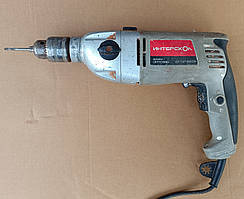 Дриль БУ ударний Інтерскол 1кВт 2500 об./м діаметр свердління 16 мм/20 мм/40 м, електродриль Інтерскол ДК-16/1000ЕР