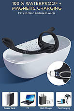 Вібромасажер простати для чоловіків, Чоловічий вібратор, з пультом, фото 4