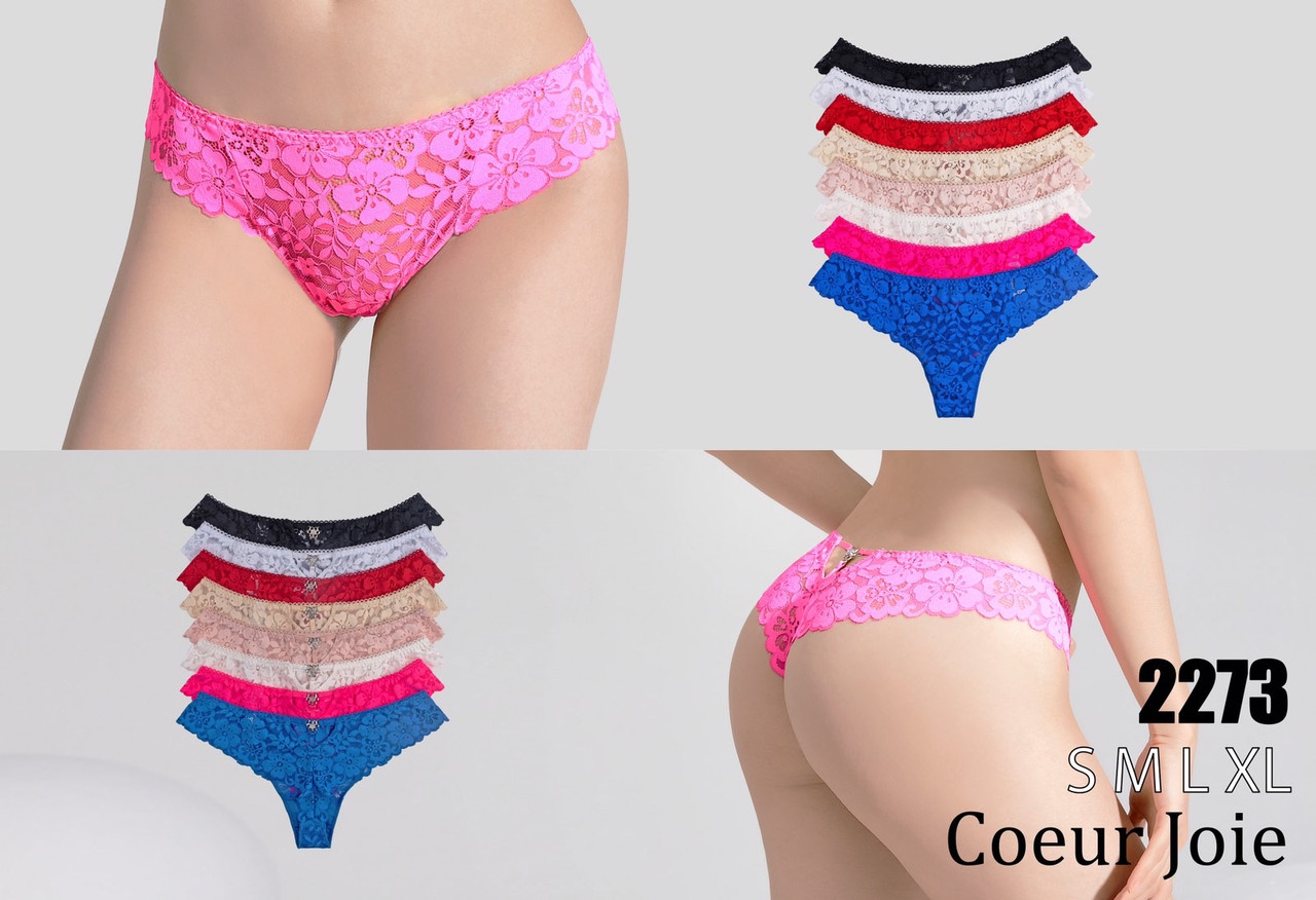 Трусики стрінги Coeur Joie мереживні