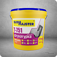 Штукатурка "BUDMAJSTER" Барашек силиконовая, зерно 1.5 мм 25кг