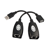 USB удлинитель по RJ45 витой паре до 50м L2