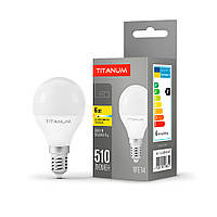 LED лампа TITANUM G45 6W E14 3000K TLG4506143 25680