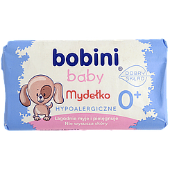Мило дитяче гіпоалергенне 0+ Бобіні Bobini baby 90g 32шт/ящ (Код: 00-00014945)