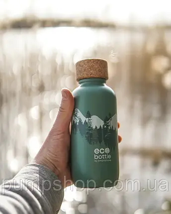 Спортивна пляшка SmartShake EcoBottle 650 мл forest, фото 2