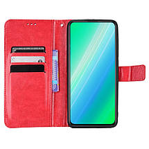 Чохол книжка Book case для OPPO Reno 10 Pro 5G червоний, фото 4