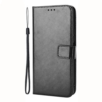 Чохол книжка Book case для ZTE blade A53 чорний, фото 1