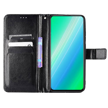 Чохол книжка Book case для ZTE blade A53 чорний, фото 4