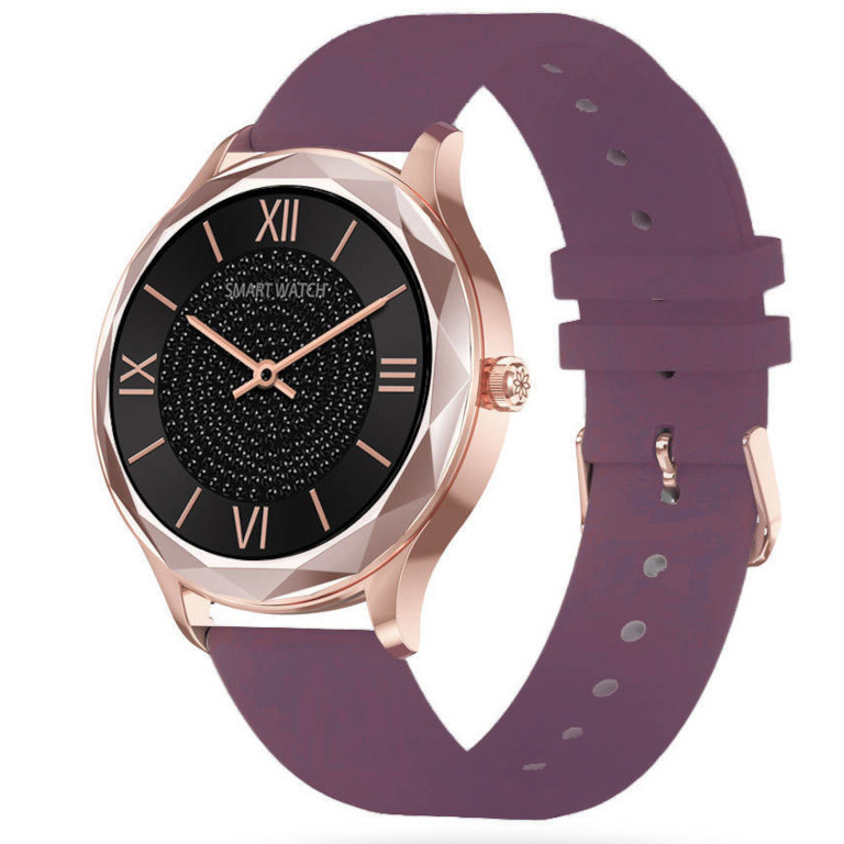 Годинник SMARTWATCH UNISEX PACIFIC 27-14 монітор артеріального тиску, фіолетовий