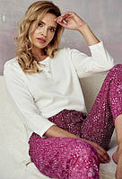 Жіноча піжама/домая комплект з якісної бавовни Taro 2994 Estella XL
