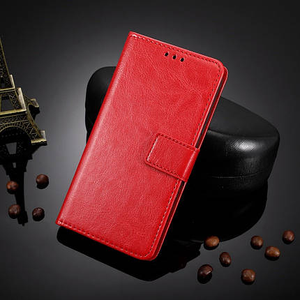Чохол книжка Book case для Motorola G14 червоний, фото 4