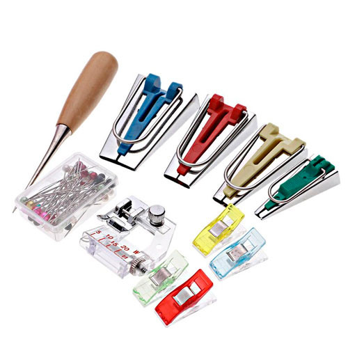 Набір для печворку, виготовлення косої стрічки бейки, CY-BTM-S2, 11шт в кейсі, фото 1