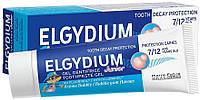 Зубная паста для детей ELGYDIUM Junior со вкусом жевательной резинки 7-12 лет ,50мл