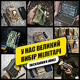Тактична сумка чохол підсумок через плече HODMAN BLACK маленька під телефон А, фото 9