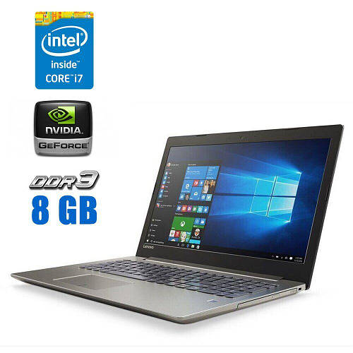 Игровой ноутбук Lenovo IdeaPad 520-15IKB / 15.6" (1920x1080) IPS ...