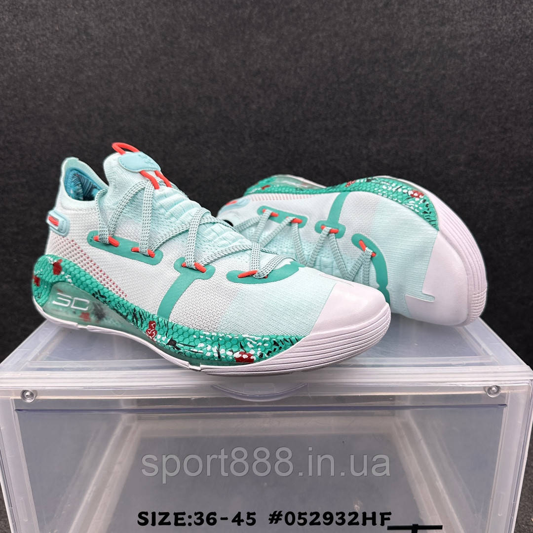 Eur36-46 Баскетбольні кросівки Under Armour Curry 6 Select Camp чоловічі жіночі