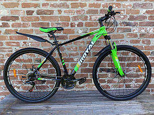 Велосипед Royal 29-2023 Drive чорно-зелений