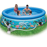 Надувний басейн Intex Easy Ocean Set Pool, 305х76 см (28126)