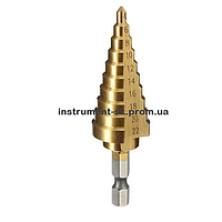 Сверло ступенчатое 4-22 мм .