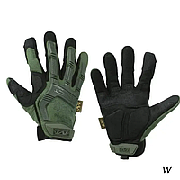 Перчатки тактические сенсорные Mechanix Олива (M), Рукавицы штурмовые с закрытыми пальцами для ВСУ