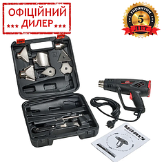 Фен будівельний Vitals Professional TF 208JSce (2 кВт) + Рулетка