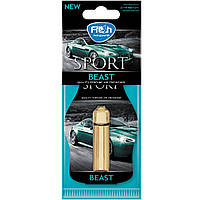 Ароматизатор жидкий на зеркало FreshWay Sport Ampule Beast (Зверь) 4,5ml