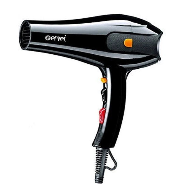 Професійний фен для укладання волосся Gemei GM-1752 Jw, фото 1