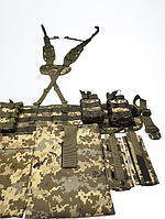 Разгрузочный пояс тактический (РПС) пиксель (с подсумками), Ременно-плечевая система для ВСУ