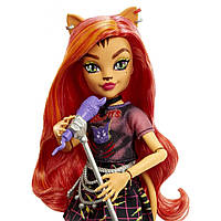 Монстр Хай Торалей Страйп Базовий з вихованцем Лялька Monster High Toralei Stripe HHK57