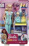 Barbie Careers Baby Doctor GKH23 Лялька Барбі Дитячий лікар, фото 8