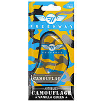 Ароматизатор жидкий на зеркало FreshWay Camouflage AutoBliss Vanilla Queen (Королева Ванили) 8ml