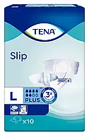 Подгузники для взрослых TENA Slip Plus Large (92см-144см) №10