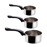 Набiр ковшiв з неіржавіючої сталі Тиг Empire EM5505 V 0,75 \ 1 \ 1,25 л Ø 10 \ 12 \ 14 см ( 3 шт )