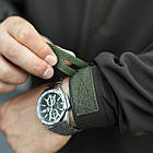 Чоловіча куртка з Soft Shell хакі з капюшоном до -0*С демісезонна Вітровка на флісі, фото 8