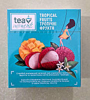 Чай Tea Moments Tropical Fruits 20 пірамідок зелений, фото 2