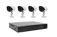 Комплект видеонаблюдения (4 камеры) наружный UKC Recorder System H.264 3340