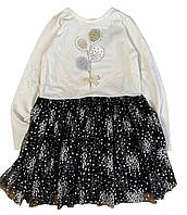 Нарядное платье для девочки 110-116 см с фатиновой юбкой Турция